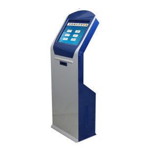 Kiosko Autoservicio Profesional 17”-21.5” | Windows 10 | Lector QR + POS | Impresora Térmica Incluida