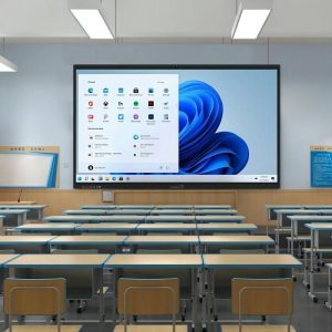 Pantalla Digital Vertical 4K Multitáctil – Android o Windows (43” a 98”)